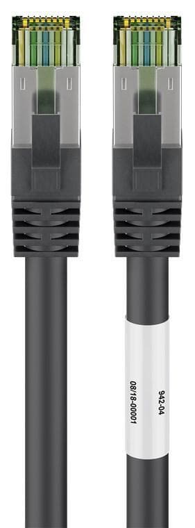 Patchkabel CAT 8.1, S/FTP (PiMF), sort