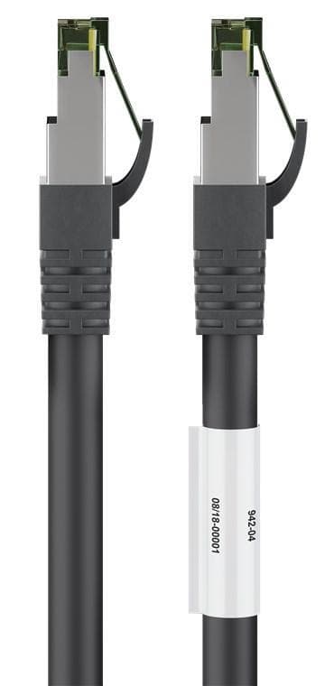 Patchkabel CAT 8.1, S/FTP (PiMF), sort