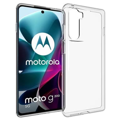 Silikone cover gennemsigtig Motorola Moto G200 5G