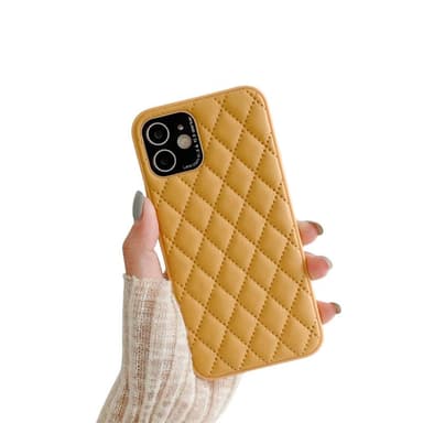 Rhombus cover Apple iPhone 12 - Gul