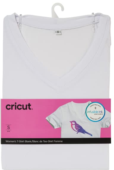 Cricut infusible ink Women’s hvid t-shirt (S)