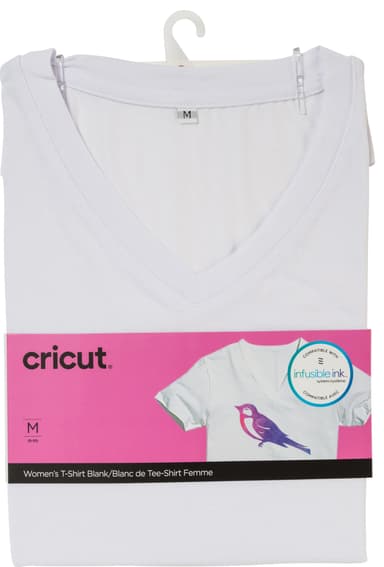 Cricut infusible ink Women’s hvid t-shirt (M)