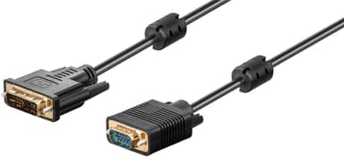 DVI-I/VGA Full HD-kabel,