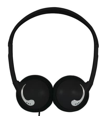 Koss hovedtelefoner KPH25k hovedbånd/on-ear, 3,5 mm (1/8 tommer), sort,
