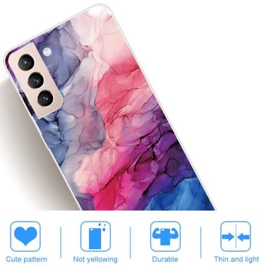SKALO Samsung S22+ Marmor TPU-cover - #3 - #3