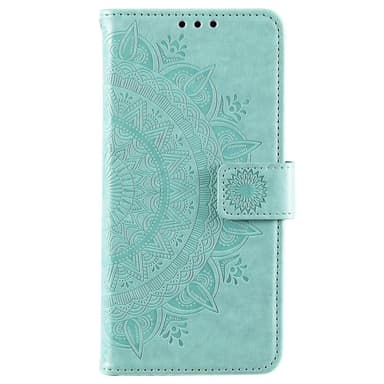 SKALO Samsung S22 Mandala Flip Cover - Turkis