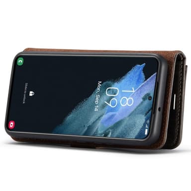 DG MING Samsung S22 2-i-1 Magnet Pungetui - Grå
