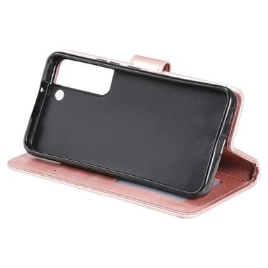 SKALO Samsung S22+ Mandala Flip Cover - Rosa guld - Rosa guld