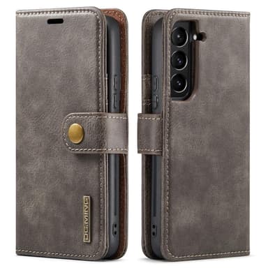 DG MING Samsung S22 2-i-1 Magnet Pungetui - Grå