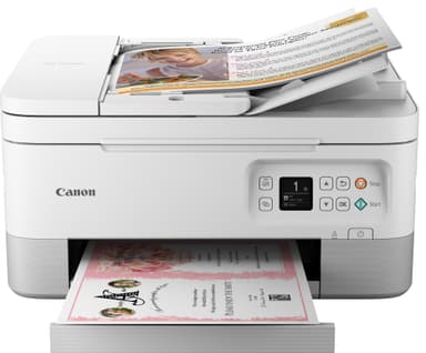 Canon Pixma TS7451i farve inkjet 3-i-1 printer (hvid)
