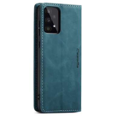 CASEME Retro Pung Taske til Samsung Galaxy A33 5G - Grøn-Blå