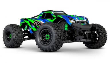 Traxxas WideMaxx 4x4 Børsteløs RTR Grøn