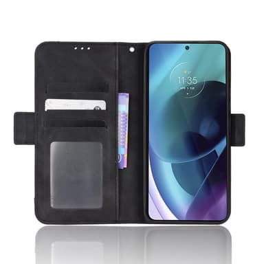SKALO Moto G31 / G41 6-RUM Pungetaske - Sort