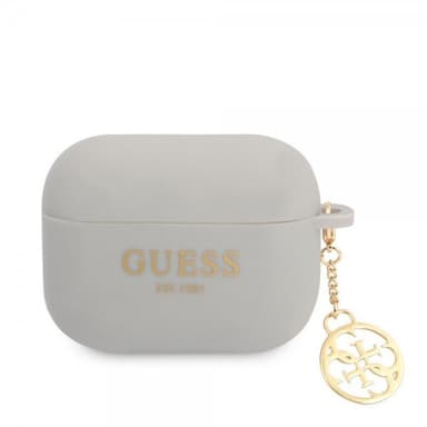 Guess AirPods Pro Cover Classic Logo 4G Charm Lilla