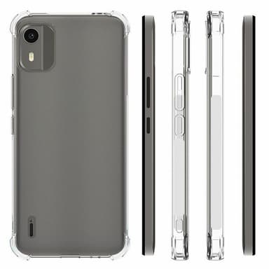 Cover Shell til Nokia C12 Stødabsorberende Forstærkede hjørner TPU