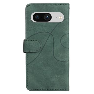 Til Google Pixel 8 KT-serie-1 dobbeltfarve etui - Grøn