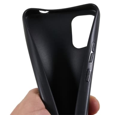 Slim-Fit TPU telefoncover til Nokia C12 - Sort