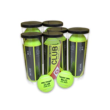 Core padel bold, sæt med 30 bolde