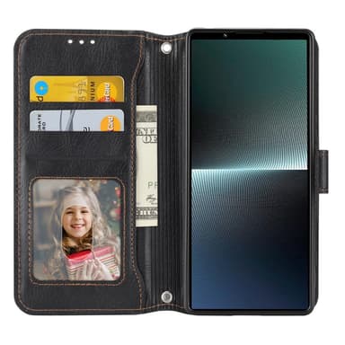 SKALO Sony Xperia 5 V Evelope Clutch 5-RUM - Sort