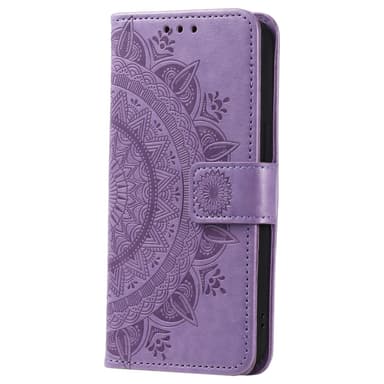 SKALO Sony Xperia 5 V Mandala Flip Cover - Lilla