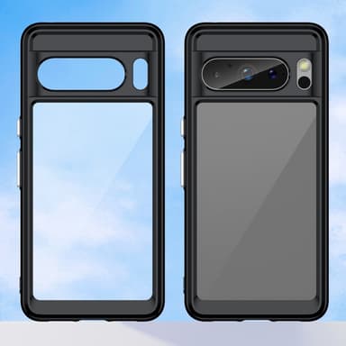 SKALO Google Pixel 8 Pro Farve Bumper Cover - Sort
