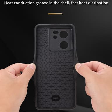 SKALO Xiaomi 13T/13T Pro AZNS PU læder Cover - Grøn