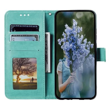SKALO Sony Xperia 5 V Mandala Flip Cover - Turkis