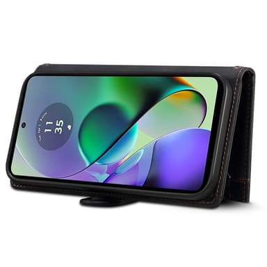 SKALO Motorola Moto G84 5G ESEBLE Big Wallet Pungetui - Sort