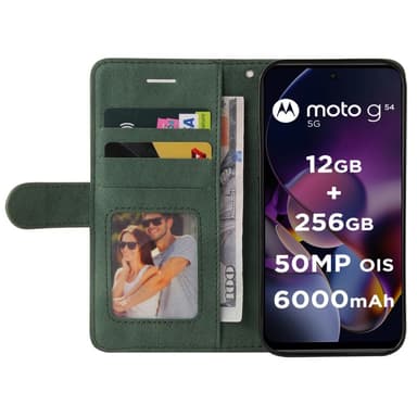 Til Motorola Moto G54 KT-serie-1 dobbeltfarve