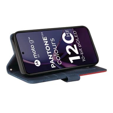 Til Motorola Moto G84 KT-serie-1 dobbeltfarve