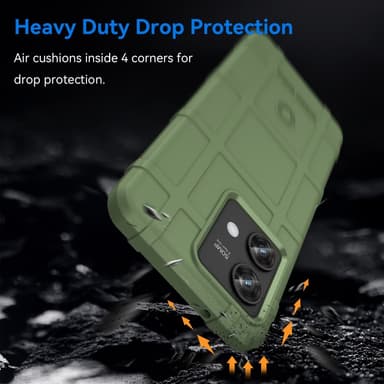 SKALO Motorola Edge 40 Neo 5G Rugged Shield Stødsikker TPU-cover