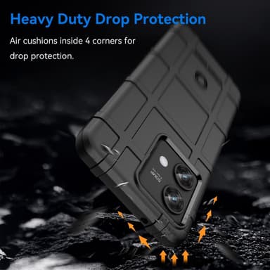 SKALO Motorola Edge 40 Neo 5G Rugged Shield Stødsikker TPU-cover