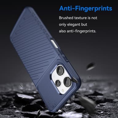 SKALO Xiaomi Redmi 12 4G/5G Armor Thunder Cover - Blå