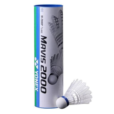 Yonex Mavis 2000 6-Pack, Badminton bolde Medium