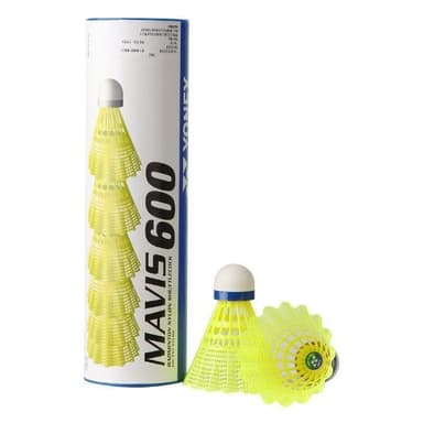 Yonex Mavis 600 6-Pack, Badminton bolde Snabb