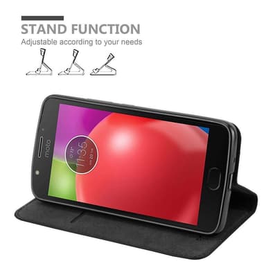 Cover Motorola MOTO E4 PLUS Etui Case (Sort)