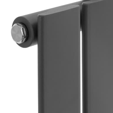 Stella designradiator Panelradiator Radiator 26x180cm antracit
