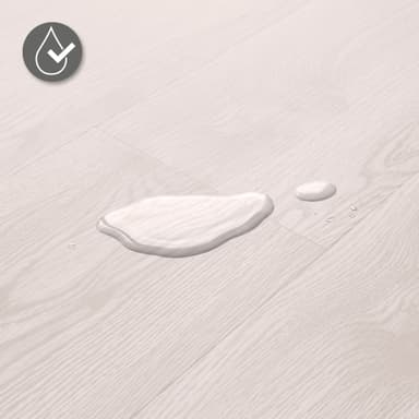 9,2 m² PVC selvklæbende vinylgulv Laminatgulv Hvid eg