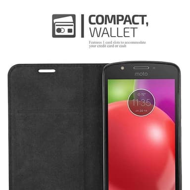Cover Motorola MOTO E4 PLUS Etui Case (Sort)