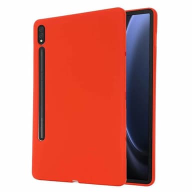 Liquid silikone cover Samsung Galaxy Tab S9 FE - China Red