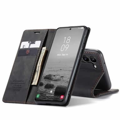 CaseMe Smart Magnet FlipCase Samsung Galaxy S24 Plus - Sort