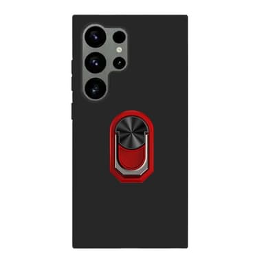 TPU ringcover Samsung Galaxy S24 Ultra - Rød