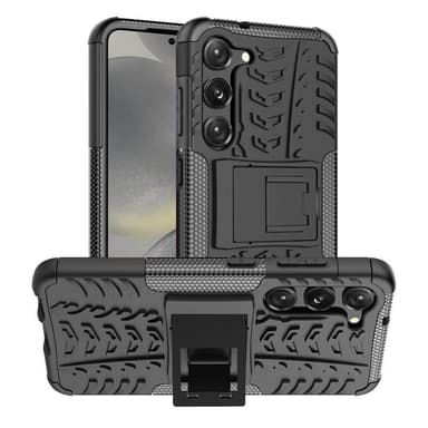 Stødbestandigt cover med stativ Samsung Galaxy S24 - Sort