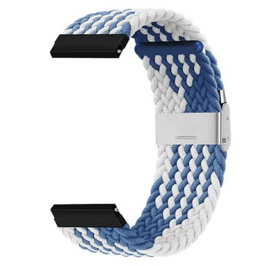 Flettet Urrem Amazfit Bip 3 Pro - Blåhvid