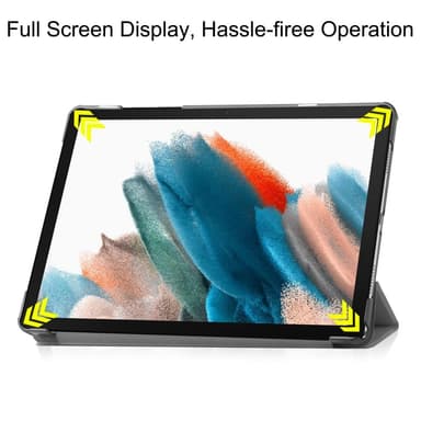 Trifoldet stativetui til Samsung Galaxy Tab A9 8.7""