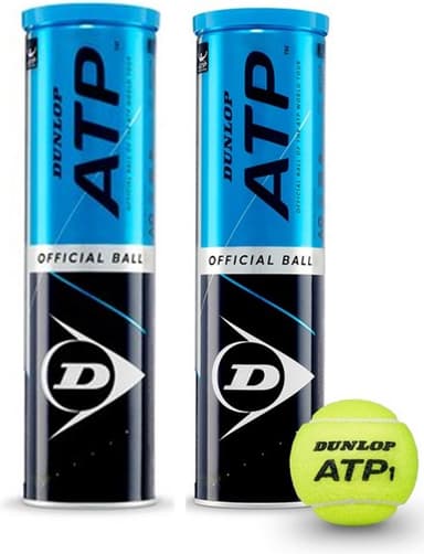 Dunlop ATP Championship 2x4 pak Tennisbolde