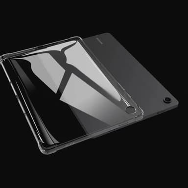 Til Samsung Galaxy Tab A9+ Etui Klart TPU Tablet Drop Beskyttelsescover