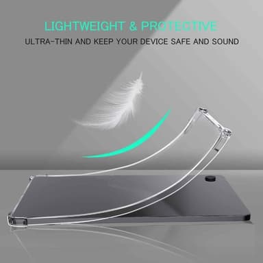 Til Samsung Galaxy Tab A9+ Etui TPU cover + Hærdet Glas