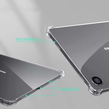 Til Samsung Galaxy Tab A9+ Etui TPU cover + Hærdet Glas