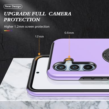 Samsung Galaxy S24+ Fingerring Kickstand Hybrid Taske